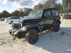 Vehiculos salvage en venta de Copart Ocala, FL: 2018 Jeep Wrangler Sport
