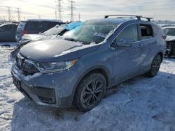 Salvage cars for sale at Elgin, IL auction: 2022 Honda CR-V EX