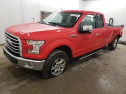 Salvage cars for sale at Madisonville, TN auction: 2017 Ford F150 Super Cab