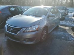 Salvage cars for sale at Glassboro, NJ auction: 2013 Nissan Sentra S