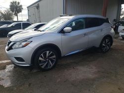 Salvage cars for sale at Riverview, FL auction: 2015 Nissan Murano S