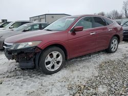 Honda Accord salvage cars for sale: 2011 Honda Accord Crosstour EXL