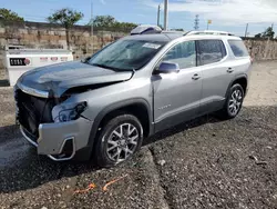 Salvage cars for sale at Homestead, FL auction: 2023 GMC Acadia SLT