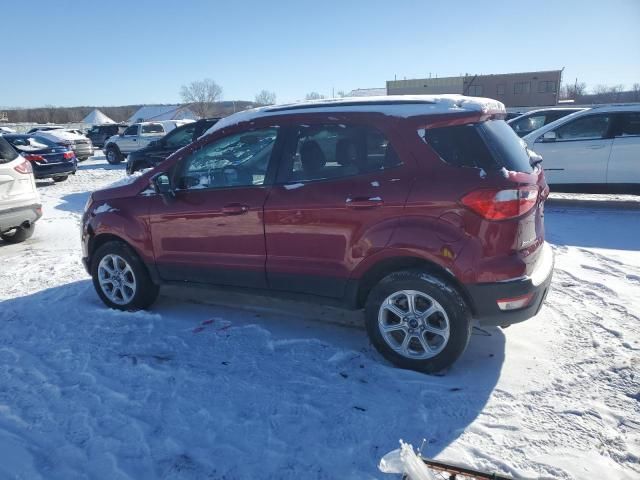 2020 Ford Ecosport SE