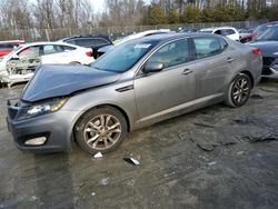 Salvage cars for sale at Waldorf, MD auction: 2013 KIA Optima EX