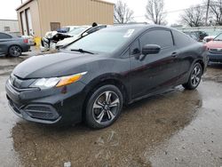 Salvage cars for sale at Moraine, OH auction: 2015 Honda Civic EX