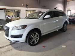 Salvage cars for sale from Copart Sandston, VA: 2013 Audi Q7 Premium Plus