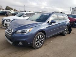 Subaru Outback 3.6r Limited salvage cars for sale: 2017 Subaru Outback 3.6R Limited