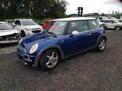 Salvage cars for sale from Copart Kapolei, HI: 2003 Mini Cooper