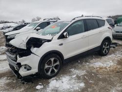 Salvage cars for sale from Copart West Warren, MA: 2017 Ford Escape SE