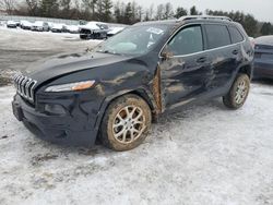 Salvage cars for sale from Copart Finksburg, MD: 2015 Jeep Cherokee Latitude