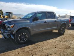 Salvage cars for sale from Copart San Martin, CA: 2019 Nissan Titan SV