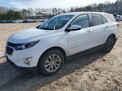 Salvage cars for sale from Copart Charles City, VA: 2018 Chevrolet Equinox LT