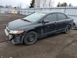 Salvage cars for sale from Copart Bowmanville, ON: 2008 Honda Civic DX-G