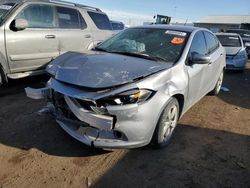 Salvage cars for sale from Copart Brighton, CO: 2015 Dodge Dart SXT