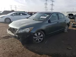 Salvage cars for sale from Copart Elgin, IL: 2009 Honda Accord EX