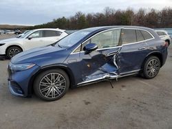 Salvage cars for sale at Brookhaven, NY auction: 2023 Mercedes-Benz EQS SUV 450 4matic