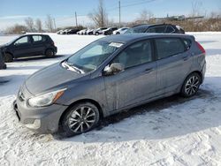 Hyundai salvage cars for sale: 2015 Hyundai Accent GS