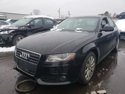 Salvage cars for sale at New Britain, CT auction: 2011 Audi A4 Premium Plus