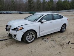 Salvage cars for sale from Copart Gainesville, GA: 2019 Ford Fusion SE