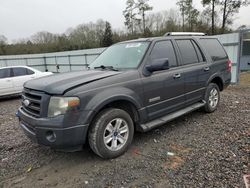 Salvage cars for sale from Copart Augusta, GA: 2007 Ford Expedition Limited