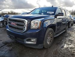 GMC salvage cars for sale: 2017 GMC Yukon XL K1500 SLT