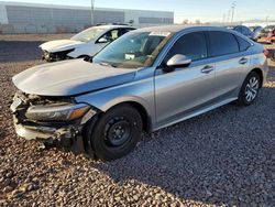 Salvage cars for sale at Phoenix, AZ auction: 2024 Honda Civic LX
