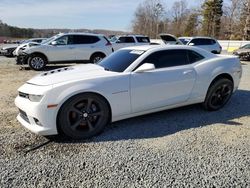 Salvage cars for sale at Concord, NC auction: 2014 Chevrolet Camaro SS