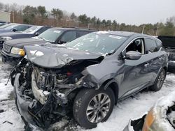Salvage cars for sale from Copart Exeter, RI: 2015 Nissan Murano S