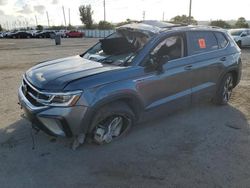 Salvage cars for sale at Miami, FL auction: 2022 Volkswagen Taos SEL