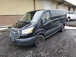 Salvage trucks for sale at Marlboro, NY auction: 2016 Ford Transit T-150