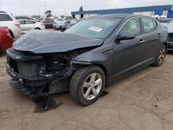 Vehiculos salvage en venta de Copart Woodhaven, MI: 2015 KIA Optima LX