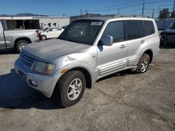 Mitsubishi Montero salvage cars for sale: 2002 Mitsubishi Montero Limited