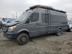 Salvage trucks for sale at Cahokia Heights, IL auction: 2017 Mercedes-Benz Sprinter 3500