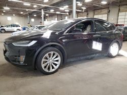 Tesla Model x salvage cars for sale: 2016 Tesla Model X