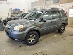 Honda salvage cars for sale: 2007 Honda Pilot EX