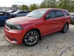 Salvage cars for sale at Houston, TX auction: 2019 Dodge Durango GT