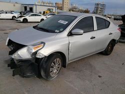 Salvage cars for sale at New Orleans, LA auction: 2016 Nissan Versa S