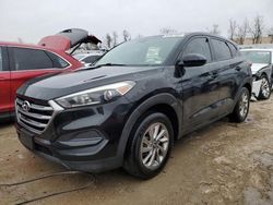 Salvage cars for sale at Bridgeton, MO auction: 2017 Hyundai Tucson SE