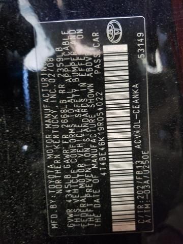 2009 Toyota Camry Base