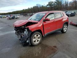 Salvage cars for sale at Brookhaven, NY auction: 2019 Jeep Compass Latitude
