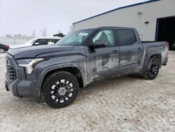 Salvage cars for sale from Copart Milwaukee, WI: 2024 Toyota Tundra Crewmax SR