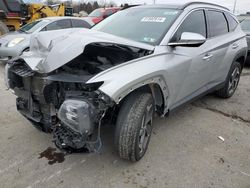 Salvage cars for sale at Pennsburg, PA auction: 2022 Hyundai Tucson Limited