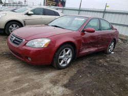 Salvage cars for sale from Copart Chicago Heights, IL: 2003 Nissan Altima SE