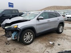 Salvage cars for sale from Copart Albuquerque, NM: 2019 Jeep Cherokee Latitude