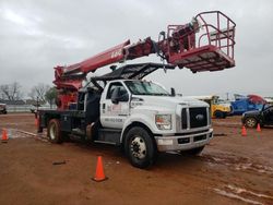 Salvage trucks for sale at Longview, TX auction: 2017 Ford F750 Super Duty