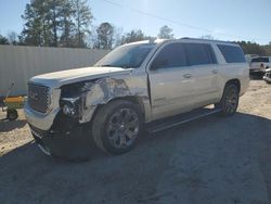 Salvage cars for sale from Copart Greenwell Springs, LA: 2015 GMC Yukon XL Denali