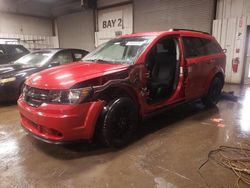 Salvage cars for sale at Elgin, IL auction: 2020 Dodge Journey SE