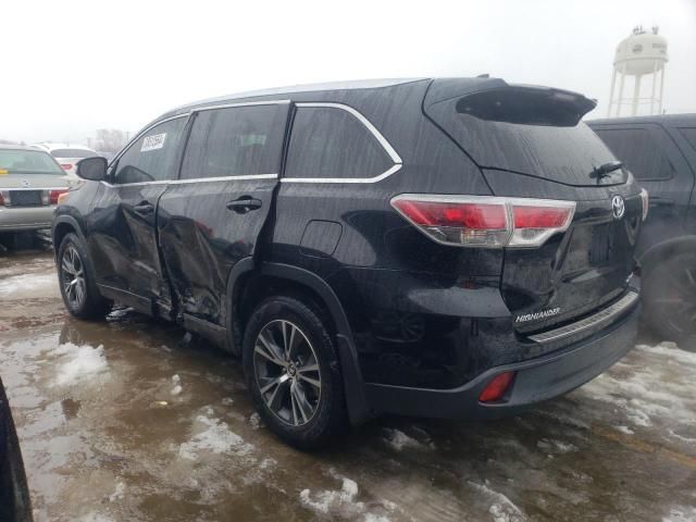 2016 Toyota Highlander XLE