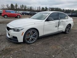 Salvage cars for sale from Copart Finksburg, MD: 2016 BMW 340 XI